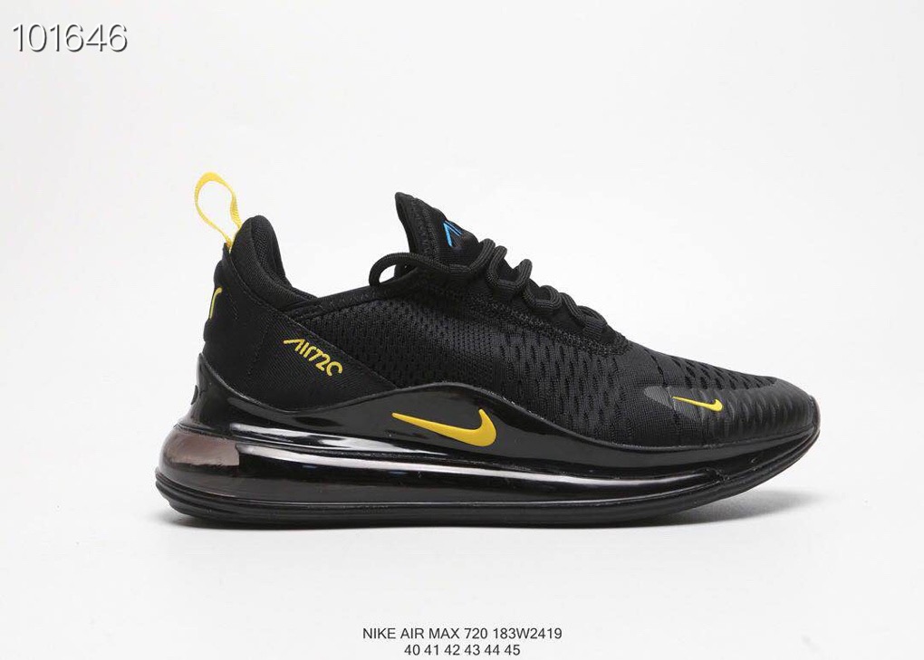 Nike Air Max 270 V2 Black Gold Shoes